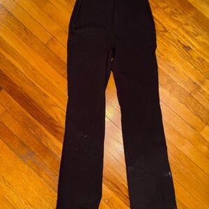 lululemon athletica smooth fit pull-on high-rise pant (reg) brown, size 6